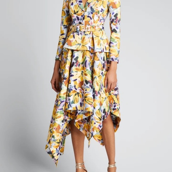 Badgley Mischka 2 Piece Printed Dress - Picture 5 of 15